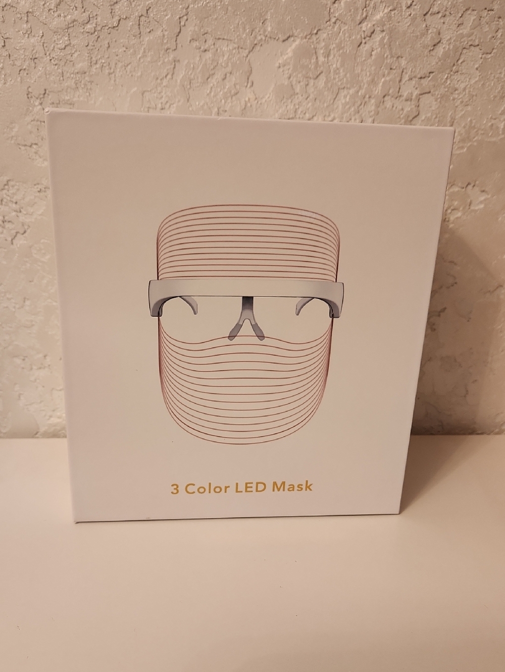 3 Color LED Mask - Red, Blue And Orange